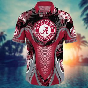 Alabama Crimson Tide NCAA Flower Hawaii Shirt For Fans Ver 35