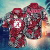 Alabama Crimson Tide NCAA Flower Hawaii Shirt For Fans Ver 7