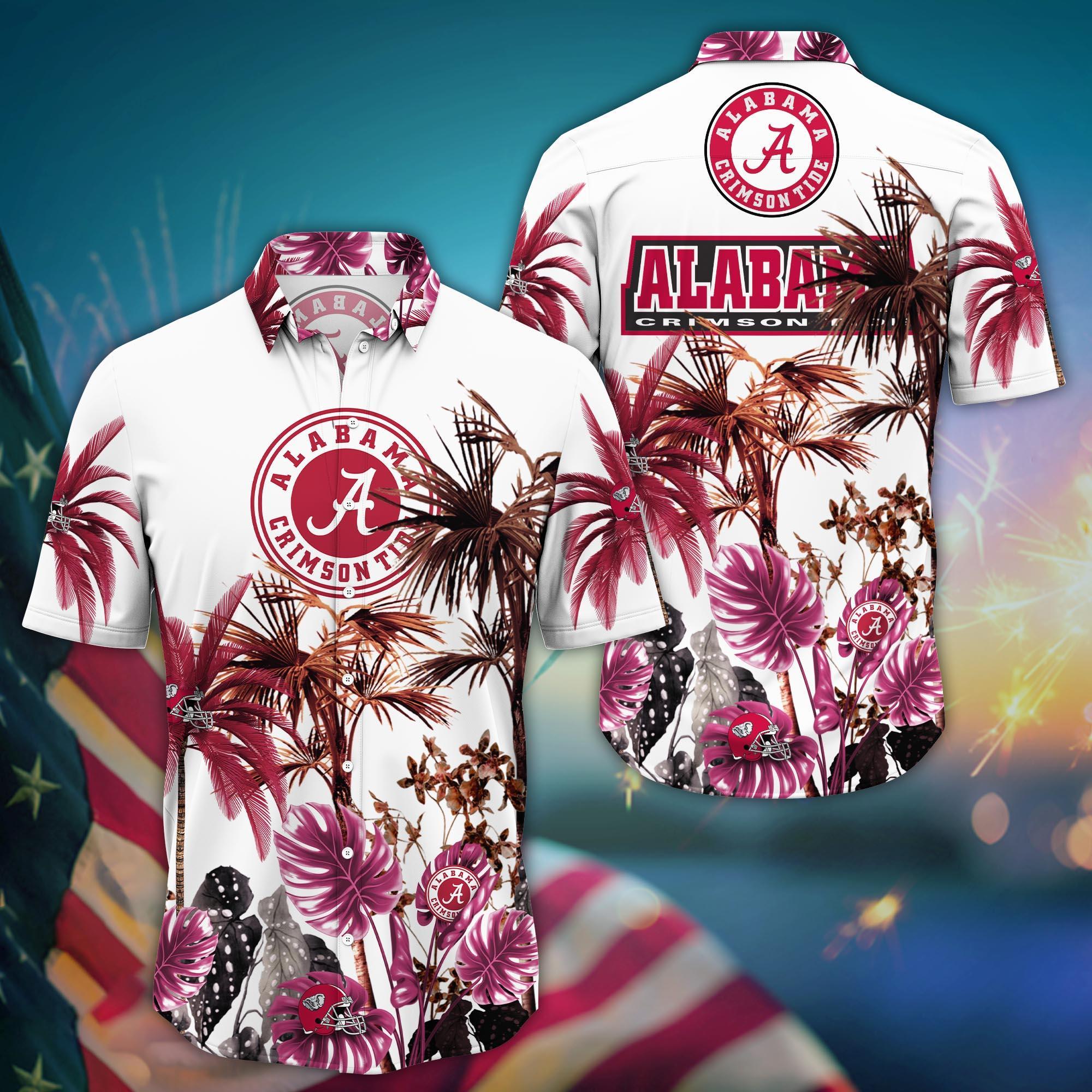 Alabama Crimson Tide NCAA Hawaii Shirt For Fans Ver 1