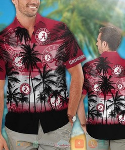 Alabama Crimson Tide Tropical Hawaiian Shirt and Shorts - Perfect for Summer