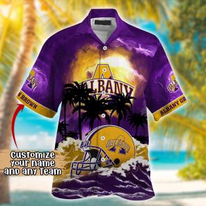 Albany Great Danes NCAA Best Hawaiian Shirt Ever- Customize Any Team Any League