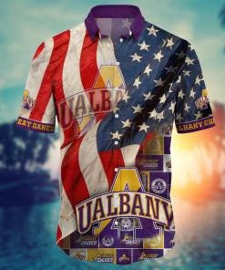Albany Great Danes NCAA Flower Hawaii Shirt For Fans Ver 12