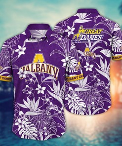 Albany Great Danes NCAA Flower Hawaii Shirt For Fans Ver 15