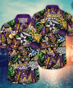 Albany Great Danes NCAA Flower Hawaii Shirt For Fans Ver 17