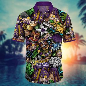 Albany Great Danes NCAA Flower Hawaii Shirt For Fans Ver 17