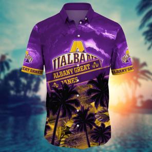 Albany Great Danes NCAA Flower Hawaii Shirt For Fans Ver 23