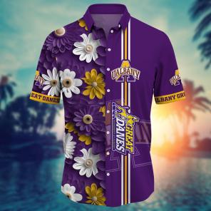 Albany Great Danes NCAA Flower Hawaii Shirt For Fans Ver 27