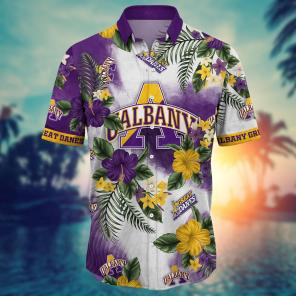 Albany Great Danes NCAA Flower Hawaii Shirt For Fans Ver 30