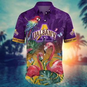Albany Great Danes NCAA Flower Hawaii Shirt For Fans Ver 31