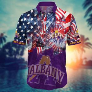 Albany Great Danes NCAA Flower Hawaii Shirt For Fans Ver 33