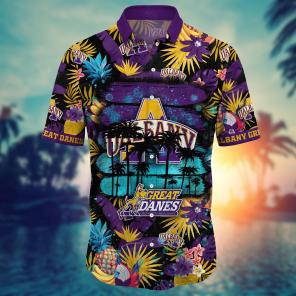 Albany Great Danes NCAA Flower Hawaii Shirt For Fans Ver 35