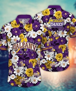 Albany Great Danes NCAA Flower Hawaii Shirt For Fans Ver 5