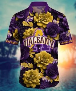 Albany Great Danes NCAA Flower Hawaii Shirt For Fans Ver 7
