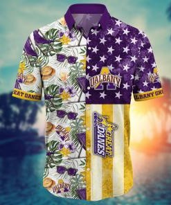 Albany Great Danes NCAA Flower Hawaii Shirt For Fans Ver 9