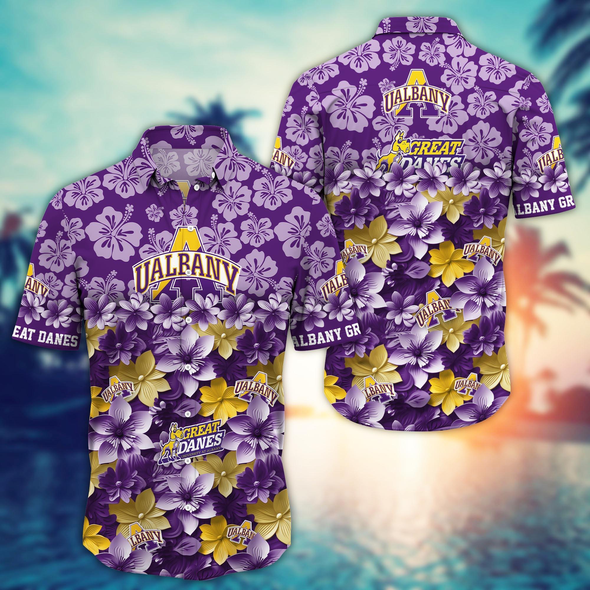 Albany Great Danes NCAA Hawaiian Shirt Gift For Fan