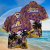 Albany Great Danes NCAA Palm Tree Pattern Hawaii Shirt For Sports Fans