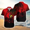 All-Over Print NCAA Louisville Cardinals Hawaiian Shirt with Coconut Trees