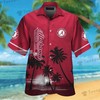Aloha Alabama Crimson Tide 
Celebrate Summer with This Beach Hawaiian Shirt