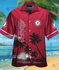 Aloha Alabama Crimson Tide 
Celebrate Summer with This Beach Hawaiian Shirt