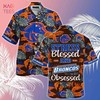 American Football Boise State Broncos Summer Set Hawaiian Shirt in All-Over Print 