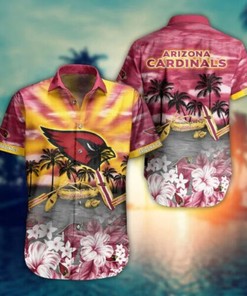 Arizona Cardinals Hawaiian Shirt, Perfect for Casual Beach Season