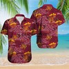 Arizona Cardinals Hawaiian Shirt Suit with Casual Button Down Tops and Board Shorts for Men and Women 