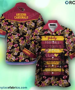 Arizona Cardinals NFL Hawaiian Shirt, Ideal for Fans This Summer