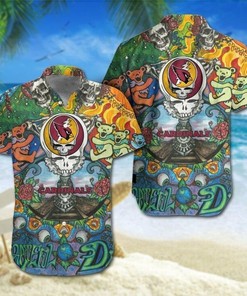 Arizona Cardinals Sugar Skull Hawaiian Shirt - Ideal Gift for Fans