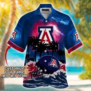 Arizona Wildcats NCAA Best Hawaiian Shirt Ever- Customize Any Team Any League
