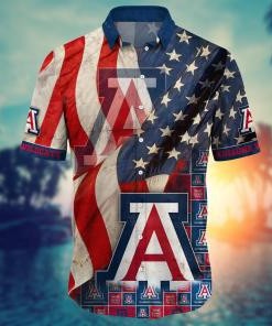 Arizona Wildcats NCAA Flower Hawaii Shirt For Fans Ver 12