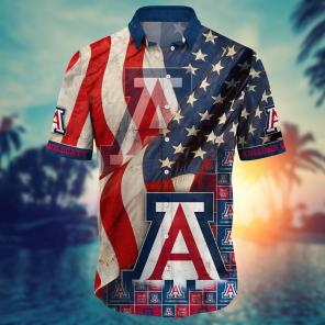 Arizona Wildcats NCAA Flower Hawaii Shirt For Fans Ver 12