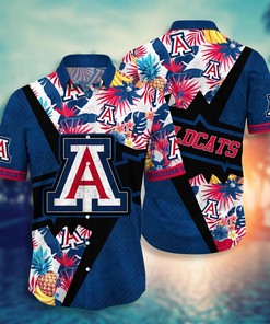 Arizona Wildcats NCAA Flower Hawaii Shirt For Fans Ver 13