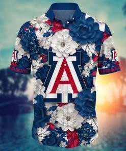 Arizona Wildcats NCAA Flower Hawaii Shirt For Fans Ver 14