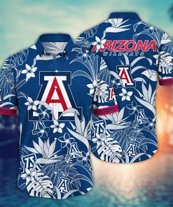 Arizona Wildcats NCAA Flower Hawaii Shirt For Fans Ver 15