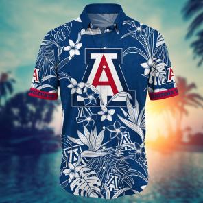 Arizona Wildcats NCAA Flower Hawaii Shirt For Fans Ver 15