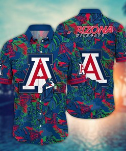 Arizona Wildcats NCAA Flower Hawaii Shirt For Fans Ver 16