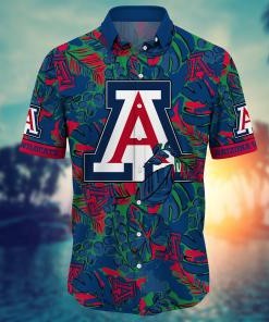 Arizona Wildcats NCAA Flower Hawaii Shirt For Fans Ver 16