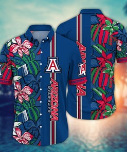 Arizona Wildcats NCAA Flower Hawaii Shirt For Fans Ver 17
