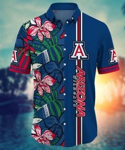 Arizona Wildcats NCAA Flower Hawaii Shirt For Fans Ver 17