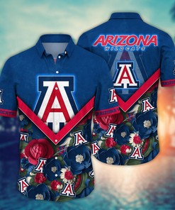 Arizona Wildcats NCAA Flower Hawaii Shirt For Fans Ver 18