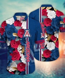 Arizona Wildcats NCAA Flower Hawaii Shirt For Fans Ver 26