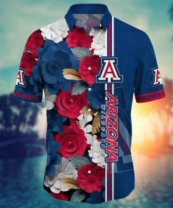 Arizona Wildcats NCAA Flower Hawaii Shirt For Fans Ver 26