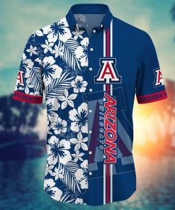 Arizona Wildcats NCAA Flower Hawaii Shirt For Fans Ver 27