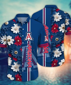Arizona Wildcats NCAA Flower Hawaii Shirt For Fans Ver 28