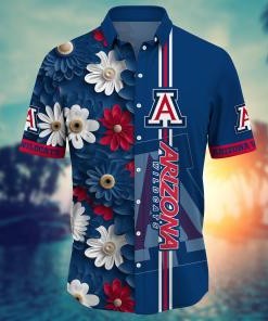 Arizona Wildcats NCAA Flower Hawaii Shirt For Fans Ver 28
