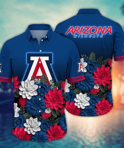 Arizona Wildcats NCAA Flower Hawaii Shirt For Fans Ver 29