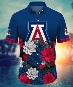 Arizona Wildcats NCAA Flower Hawaii Shirt For Fans Ver 29