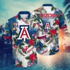 Arizona Wildcats NCAA Flower Hawaii Shirt For Fans Ver 30