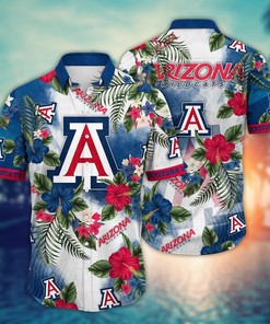 Arizona Wildcats NCAA Flower Hawaii Shirt For Fans Ver 30