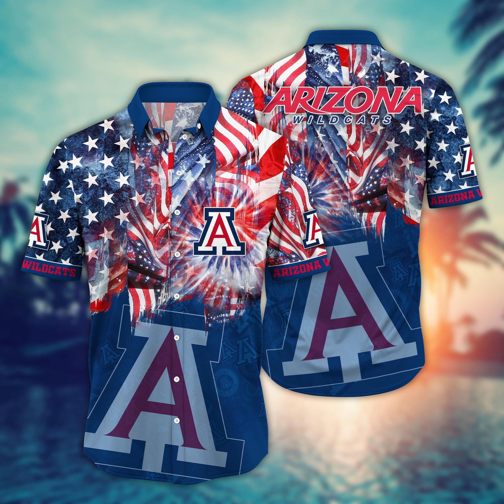 Arizona Wildcats NCAA Flower Hawaii Shirt For Fans Ver 33
